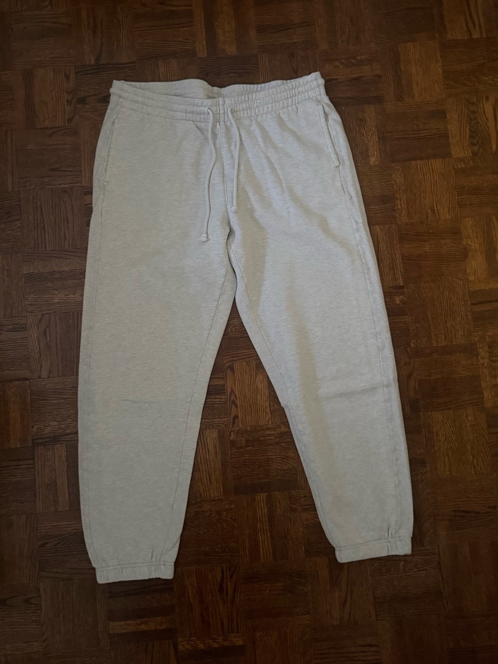 TNA Light Gray Women's Track Joggers - Elastic Waist & Drawstring